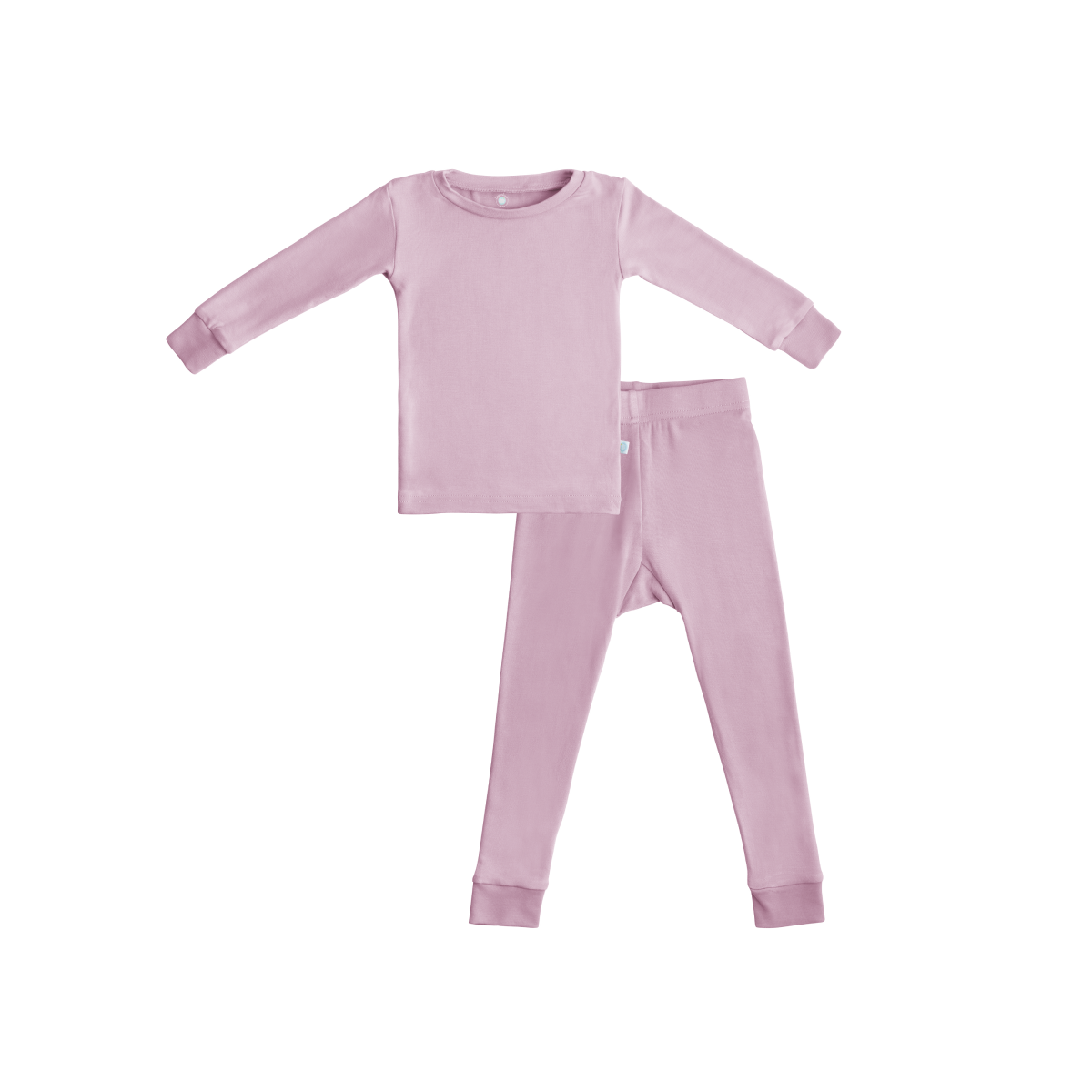 Toddler/kids Bamboo Pajamas – Misty Mauve