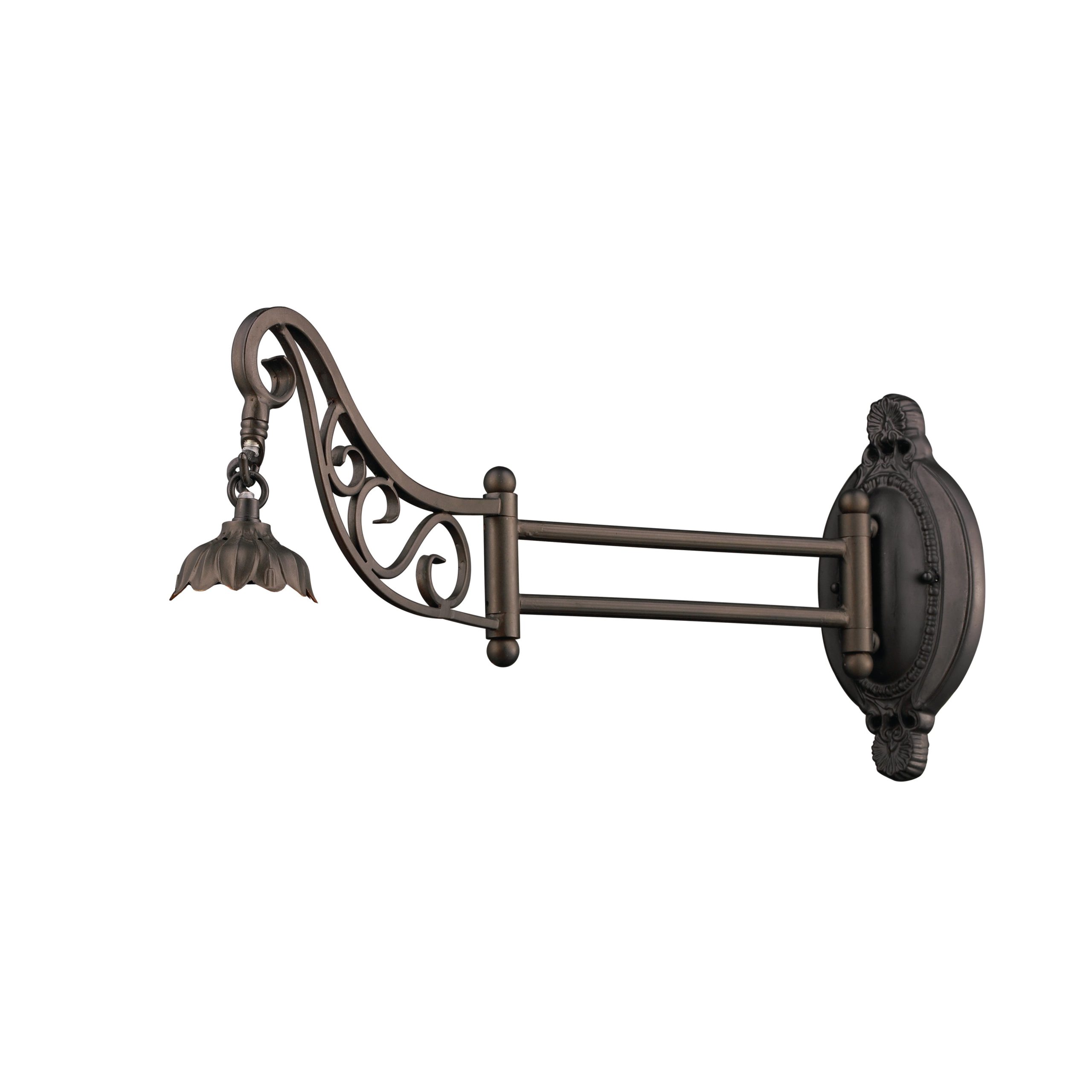 ELK SHOWROOM 079-TB-LG Mix-N-Match 11” High 1-Light Sconce (No Shade) – Tiffany Bronze