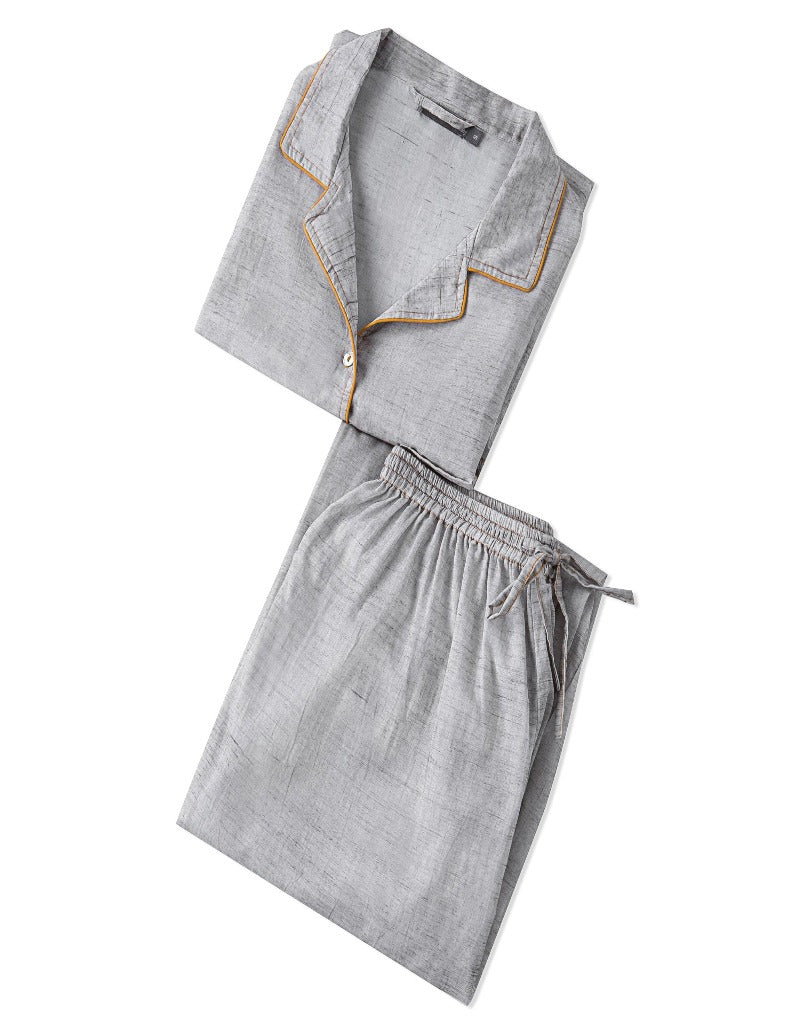 Children’s Loungewear PJ Set – Brushstroke – Erawan (Grey)