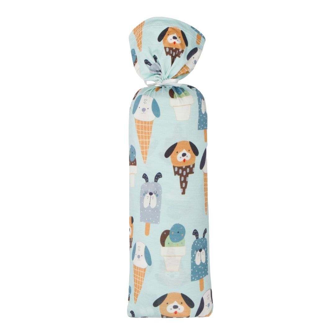 Ice Cream Paw-ty Blue Swaddle