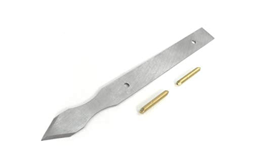 Mikov V2004068 Unhandled Super Thin Blade Dual Bevel Marking Knife Kit with Finger Indents 0.030 Inch Thick Blade 1/2 Inch Wide 5-7/8 Inch Long