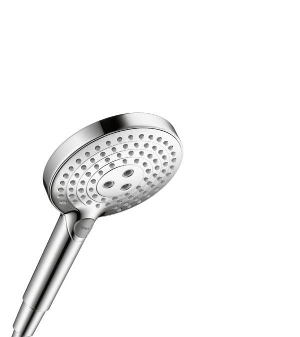 Hansgrohe 26531001 Raindance Select S 2.5 GPM Multi-Function Handshower with Select, Air Power, and Quick Clean Technologies in Chrome