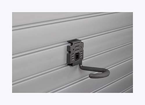 HandiWall 5″ Bike Hook with Locking Bracket for Bike Storage on Garage Slatwall Panels