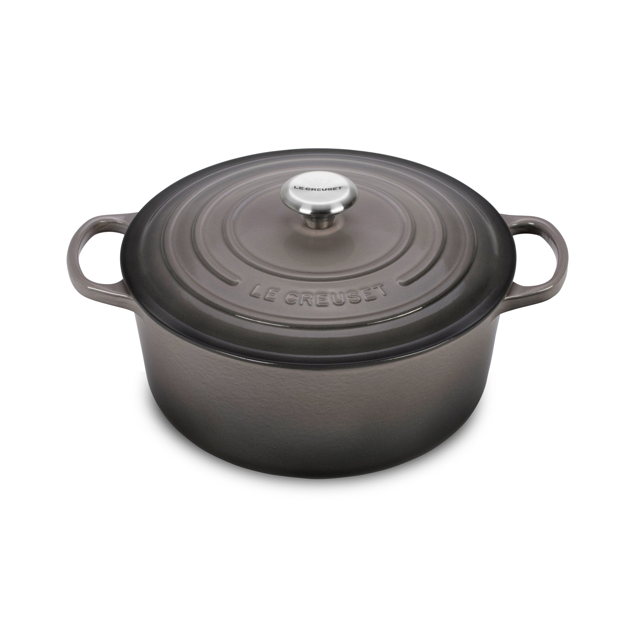 Le Creuset Signature Cast Iron 5.5-quart Oyster Round Dutch Oven