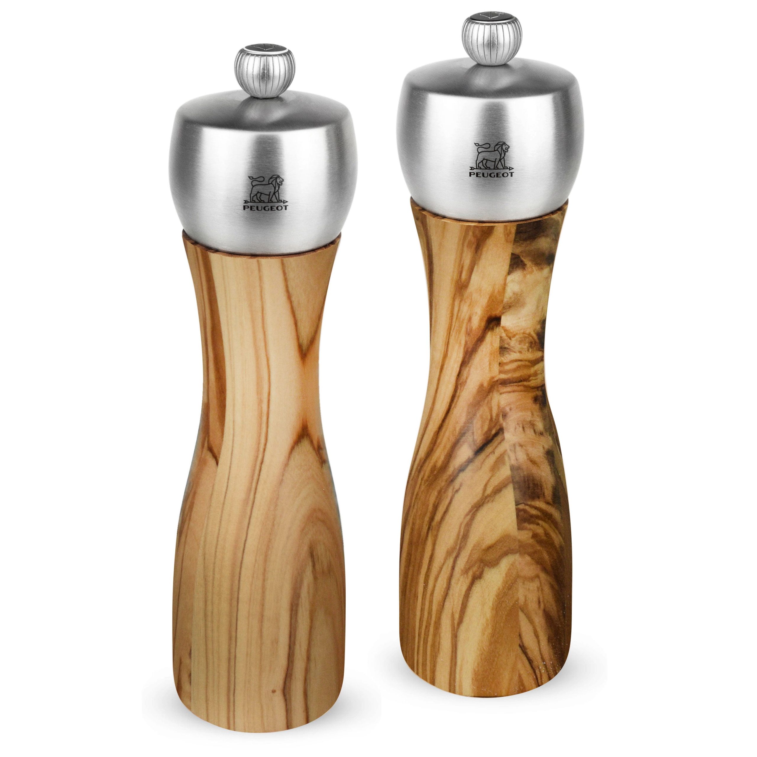 Peugeot Fidji 8.25″ Olivewood Salt & Pepper Mill Set