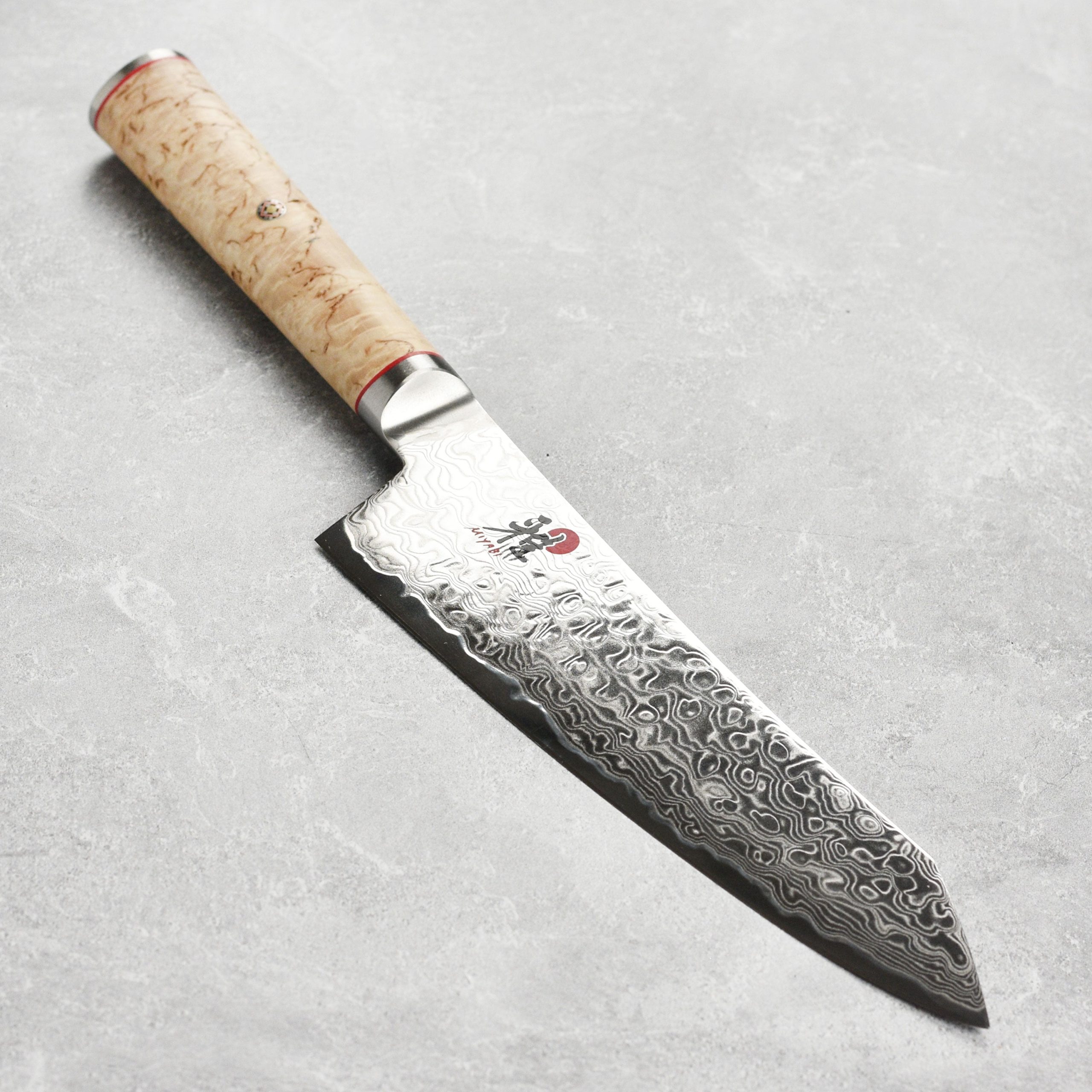 Miyabi Birchwood SG2 7″ Rocking Santoku Knife