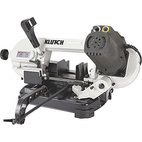 Klutch Benchtop Metal Cutting Band Saw – 5in. x 4 7/8in., 400 Watts, 110–120V