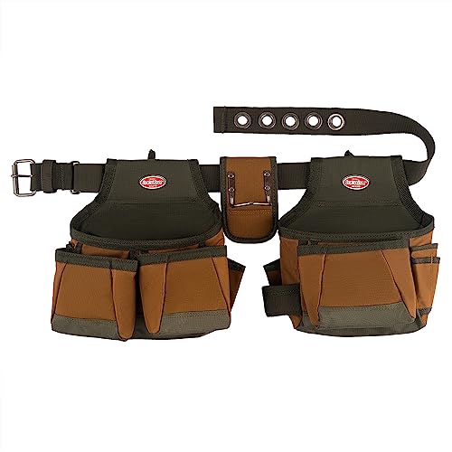 Bucket Boss – Builder’s Tool Belt, Tool Belts – Original Series (50200), Brown