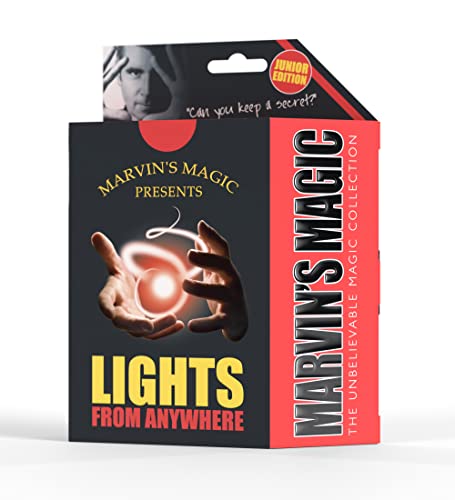 Marvin’s Magic – Lights from Everywhere – Junior Edition – Professional Children’s Tricks Set – Amazing Magic Tricks for Kids – Includes Light Props