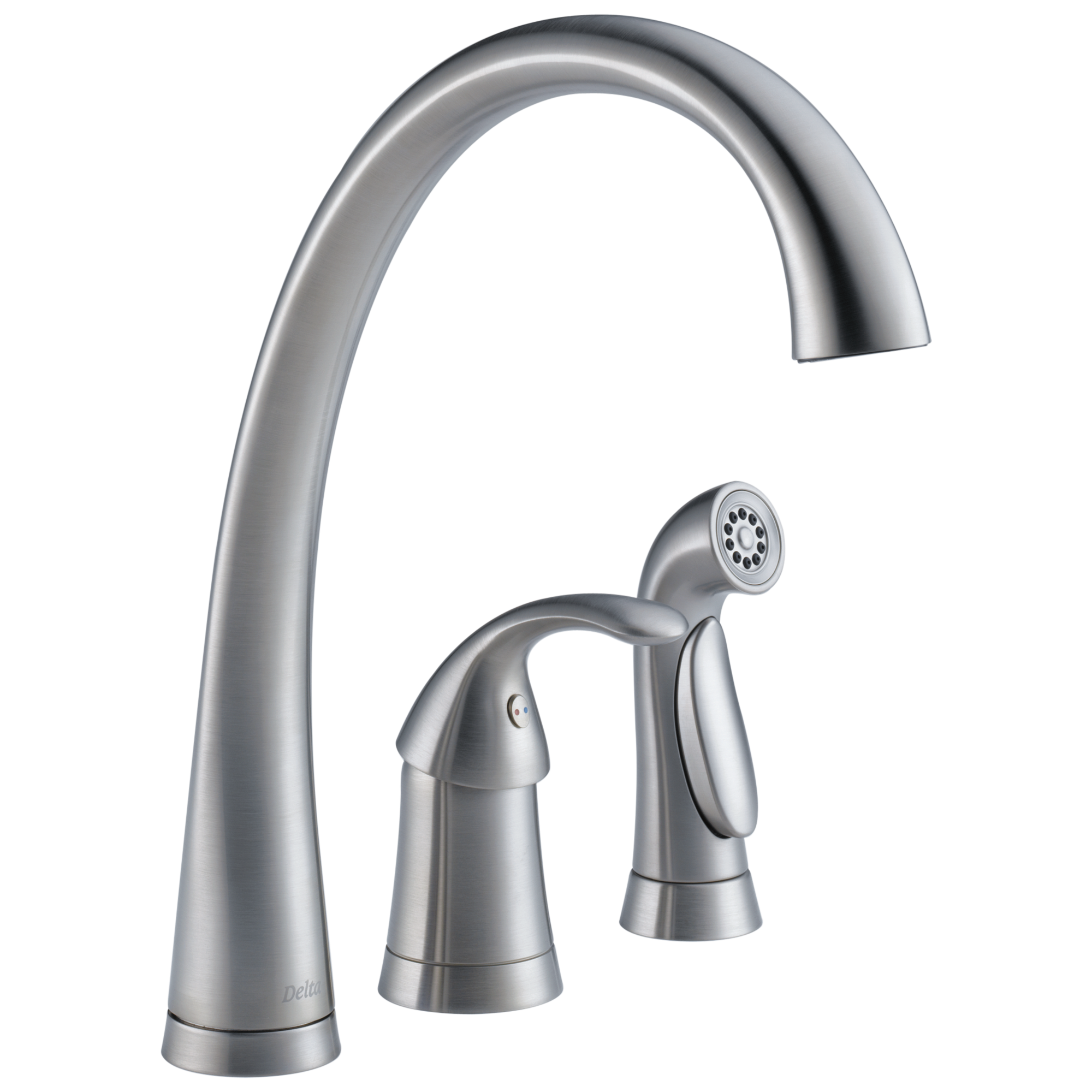 Delta 4380-DST Pilar Single Handle Kitchen Faucet with Spray