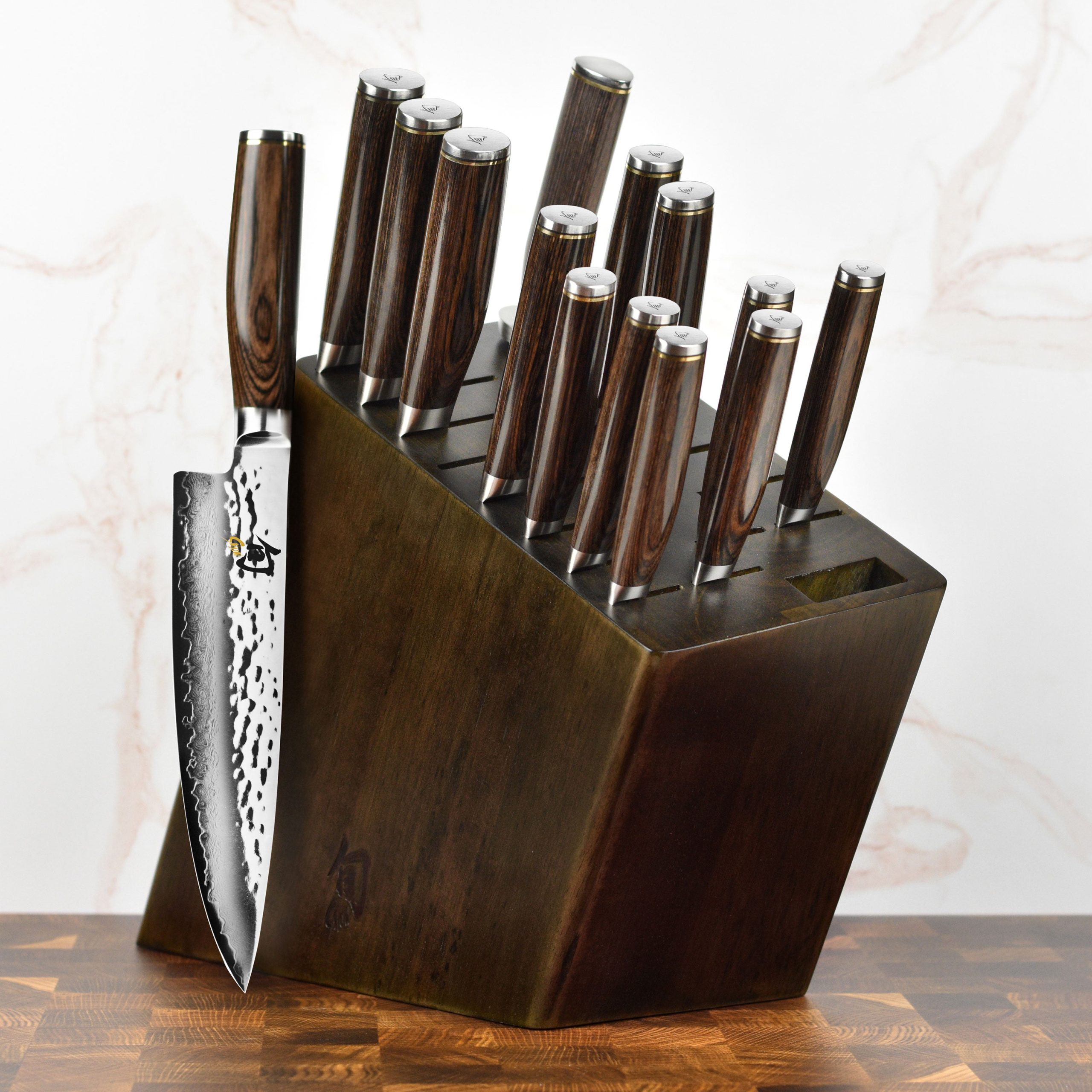 Shun Premier 15 Piece Knife Block Set