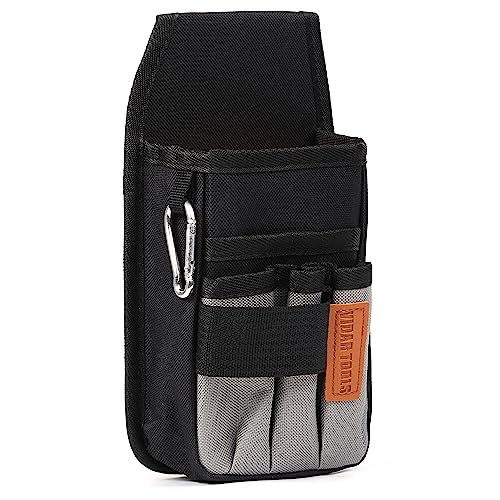 VIDAR TOOLS Small Tool Pouch with Belt Clip,Tool Pouch Bag.Tool Belt Pouches,Electrician Tool Pouch.Mini Organizer Pocket Attachment for Tool Belt,5