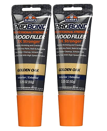 Elmer’s E814Q 3-1/4 Oz Gold Oak ProBond Wood Filler