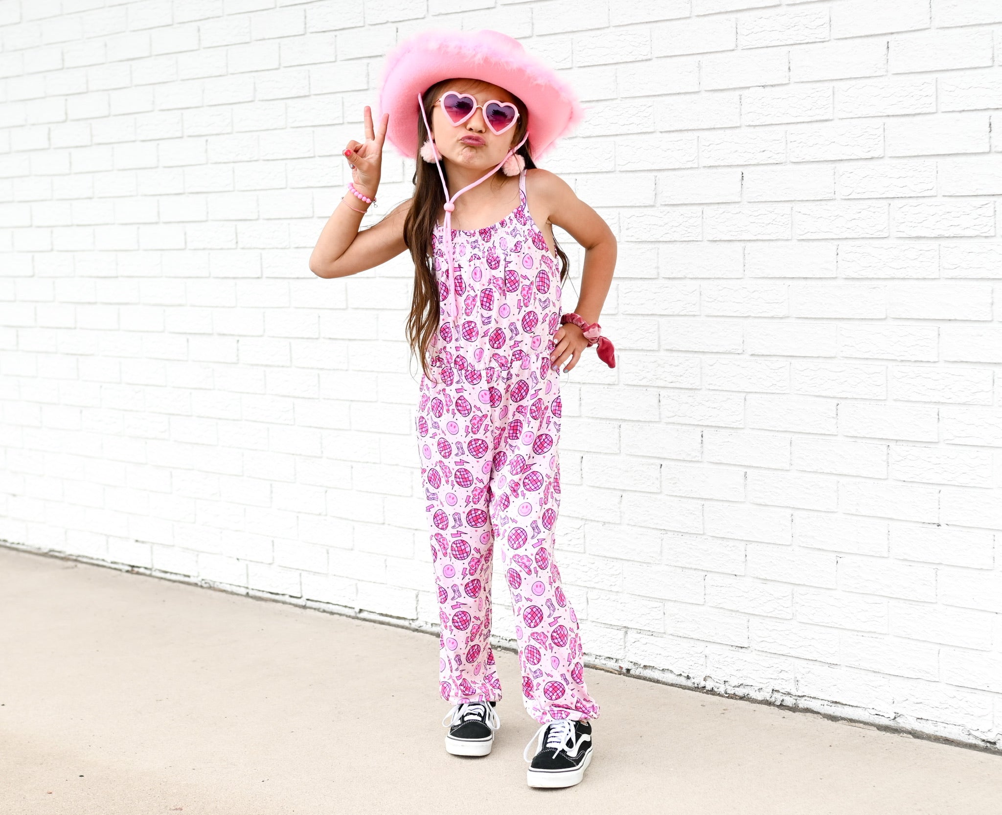 Let’s Go Girlzzz Dream Smocked Jumpsuit