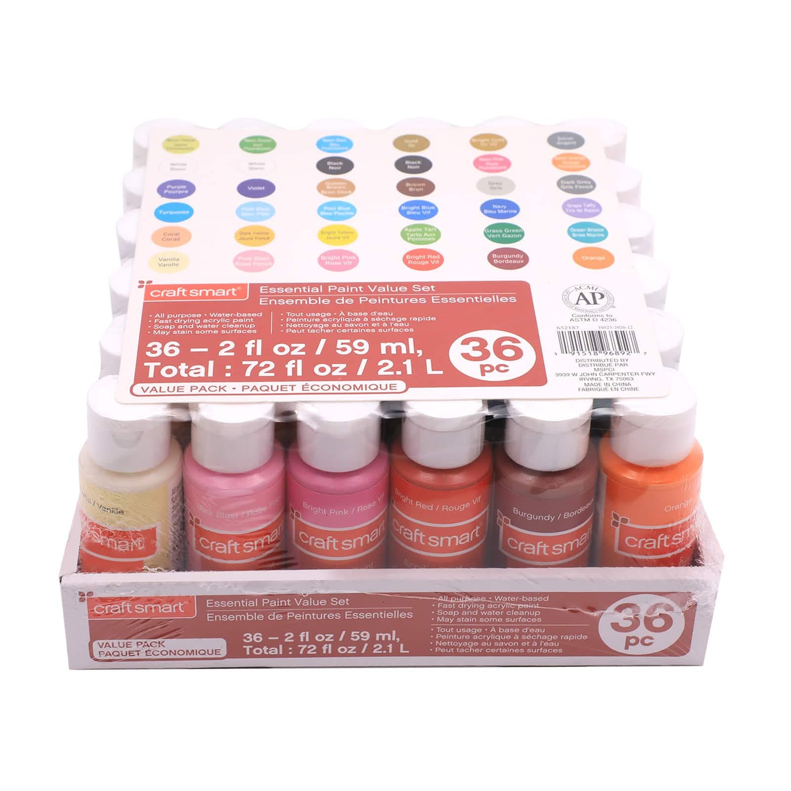 Craft Smart Essential Paint Value Set