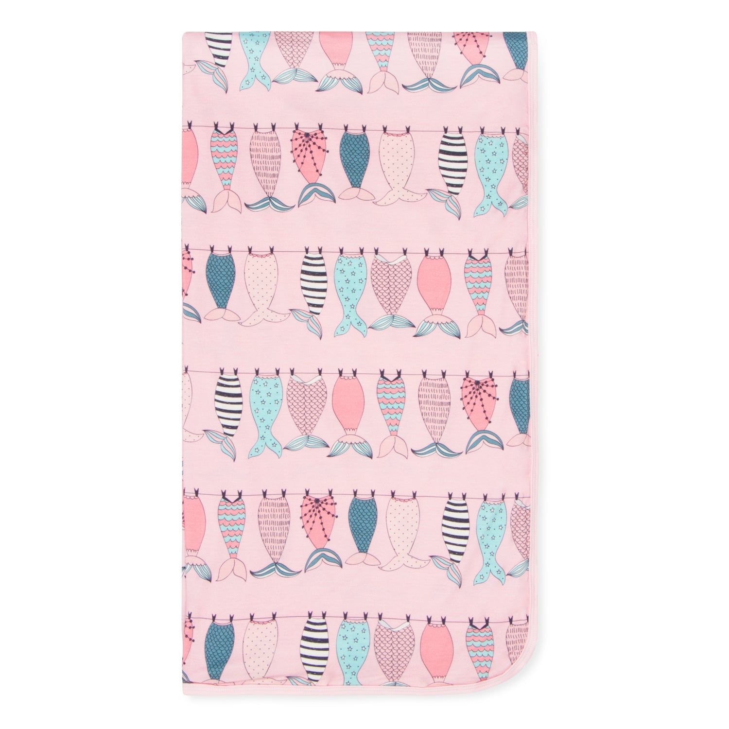 Mermaid Tails Swaddle – Pink