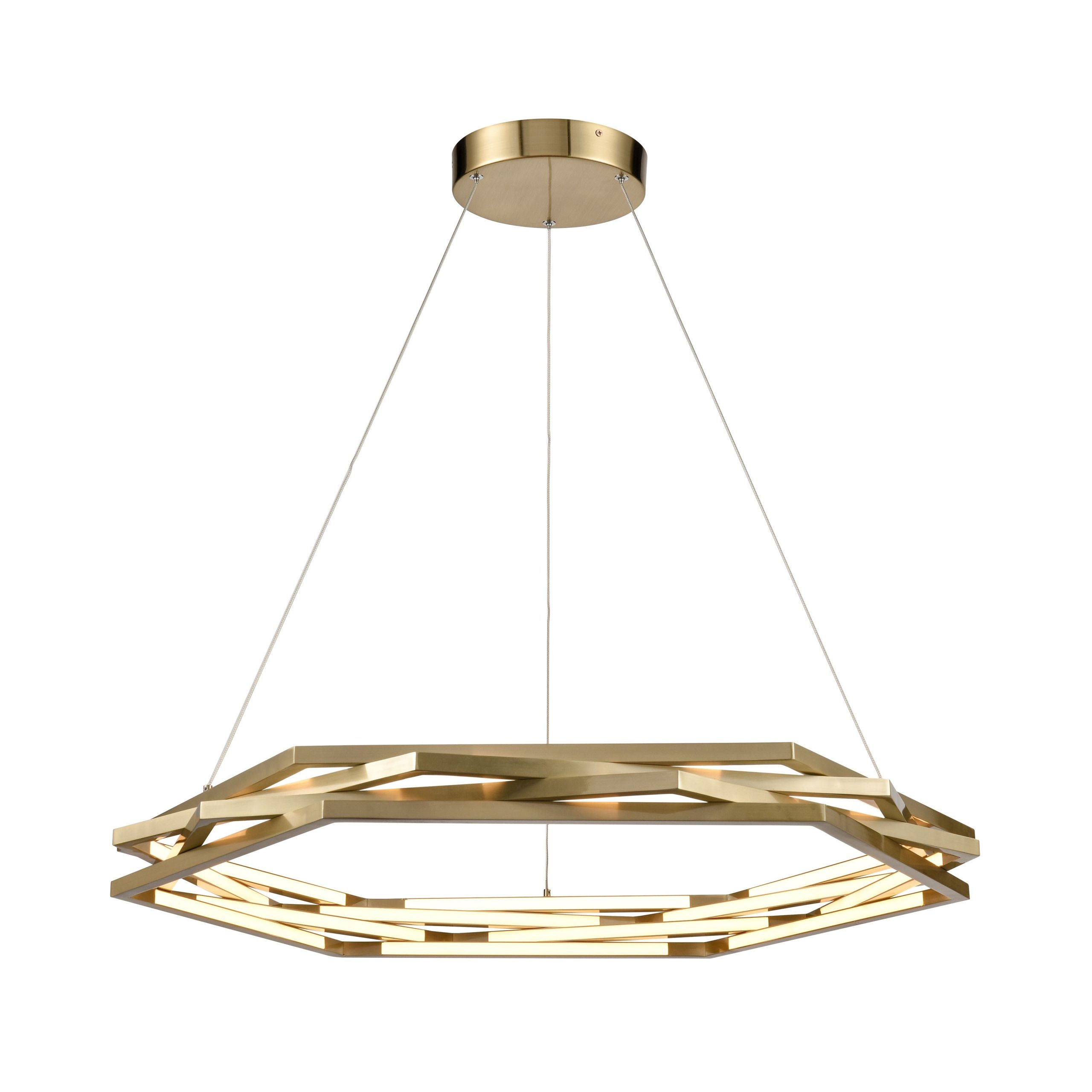 ELK SHOWROOM 85096/LED Catana 32” Wide LED Pendant – Bronze