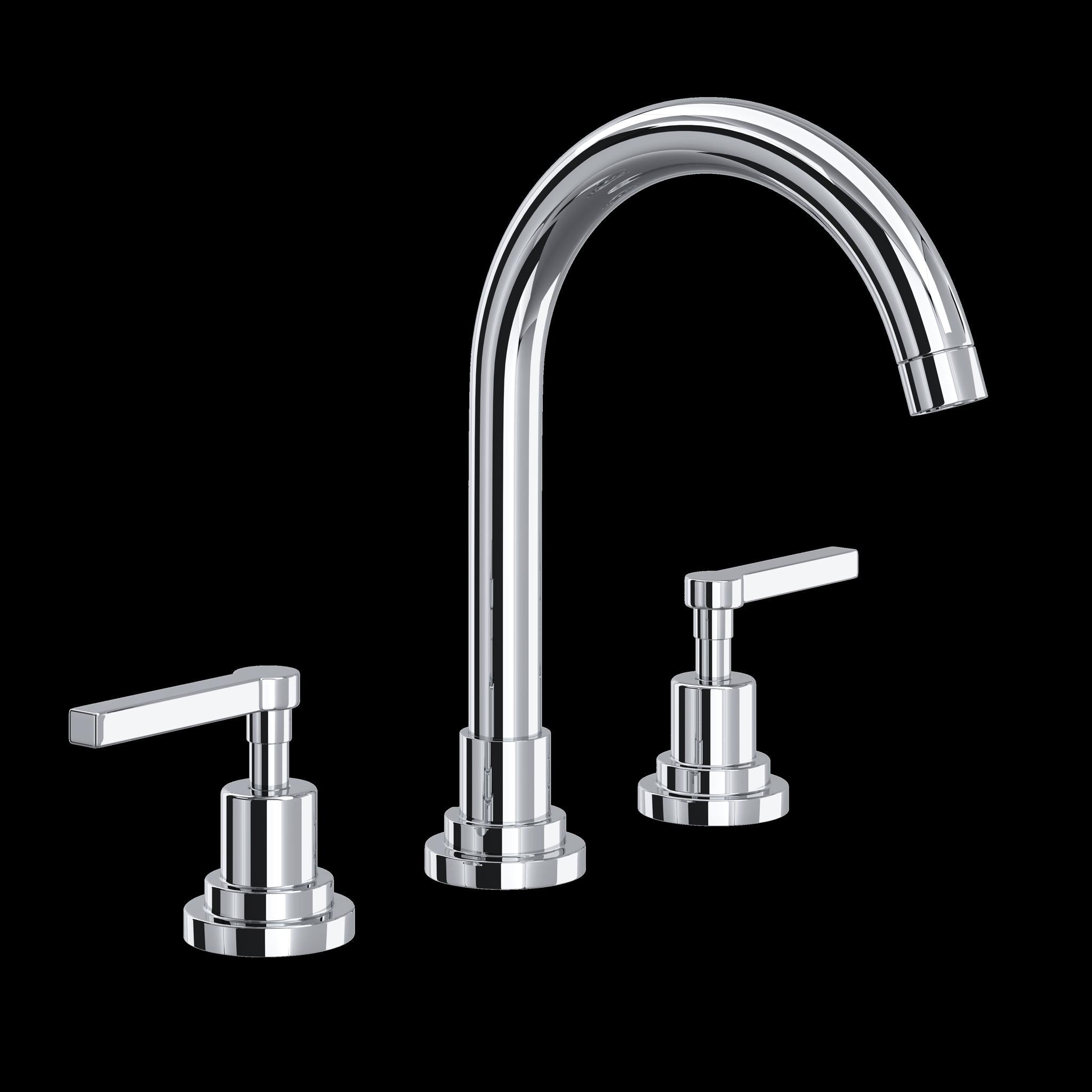 ROHL A2208 Lombardia® Widespread Lavatory Faucet With C-Spout