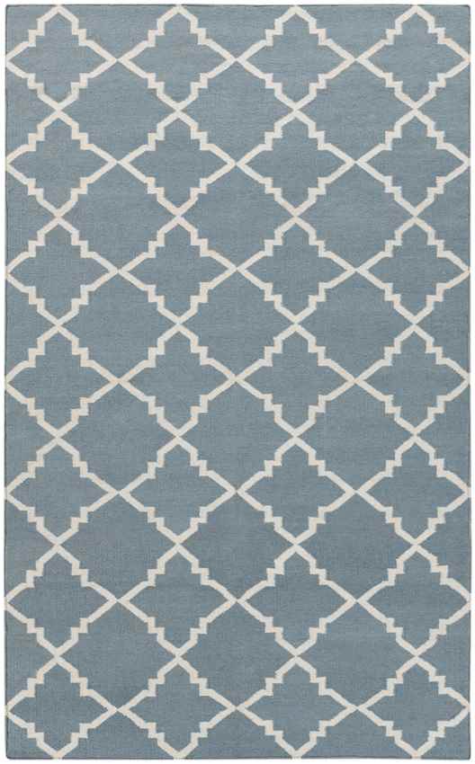 Selwerd Modern Stone Blue Area Rug