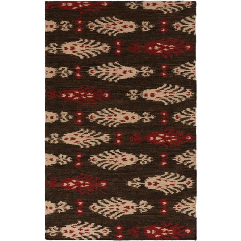 Empire Global Espresso Plaid Area Rug