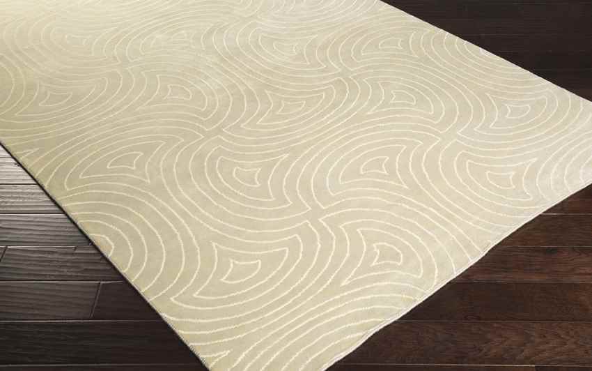 Lavaca Modern Tan/Cream Area Rug