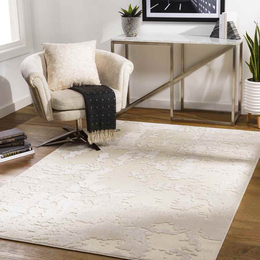 La Crosse Modern Cream Area Rug