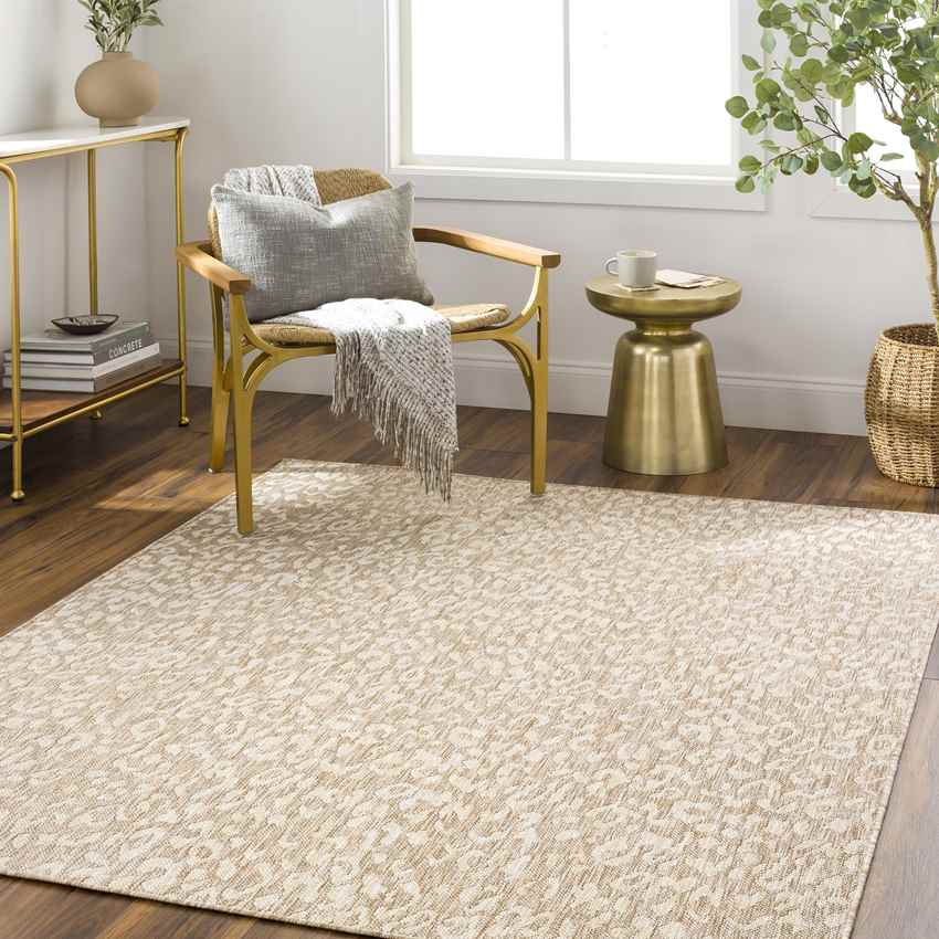 Ackley Modern Light Beige Area Rug