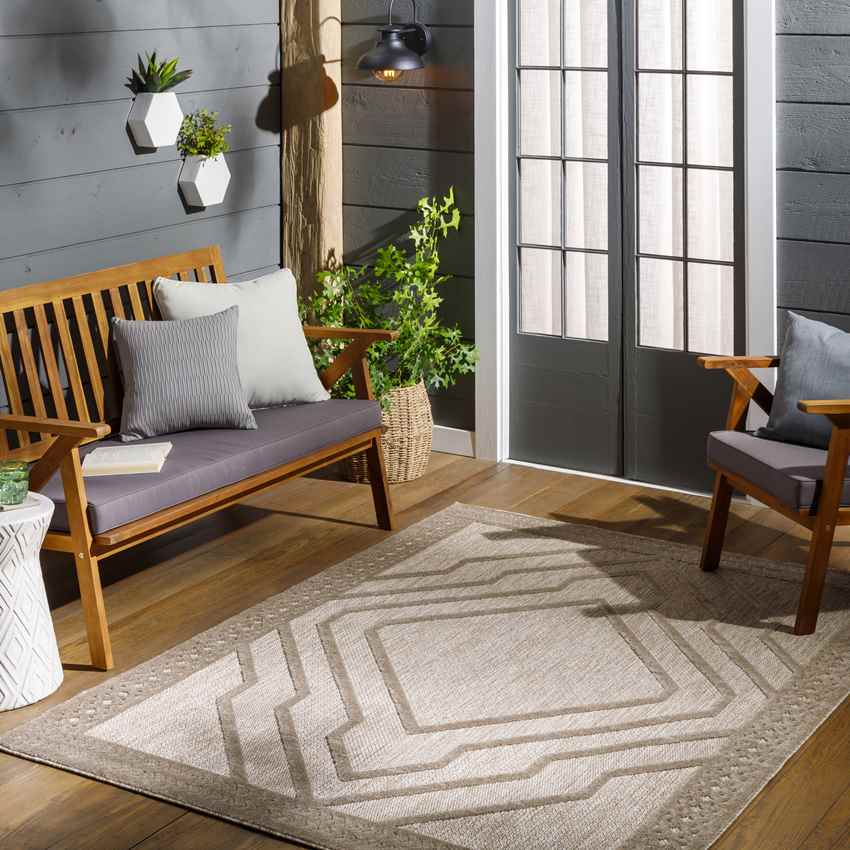 Cheney Modern Mocha Area Rug