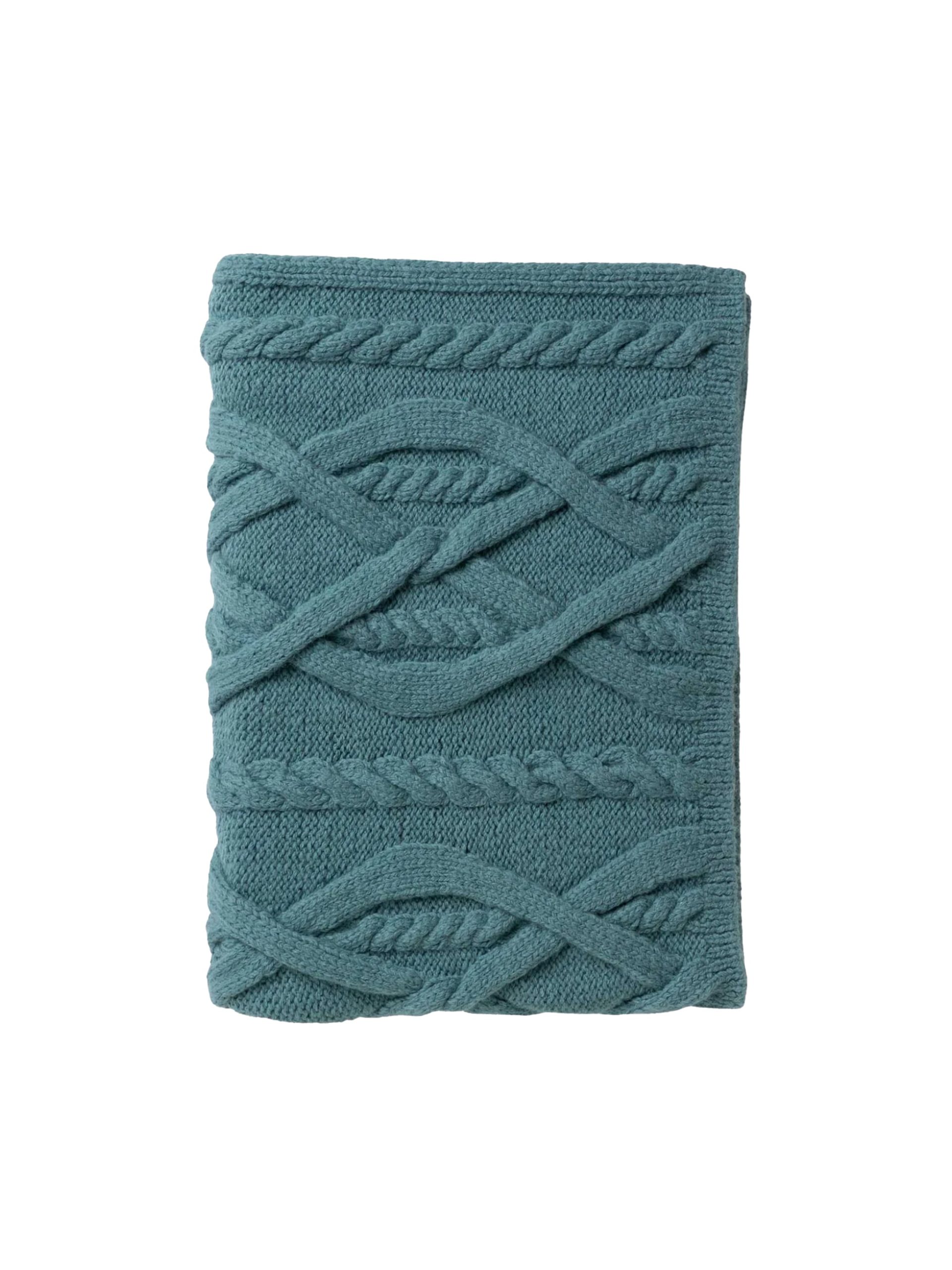 Alicia Adams Alpaca Buckley Throw Teal