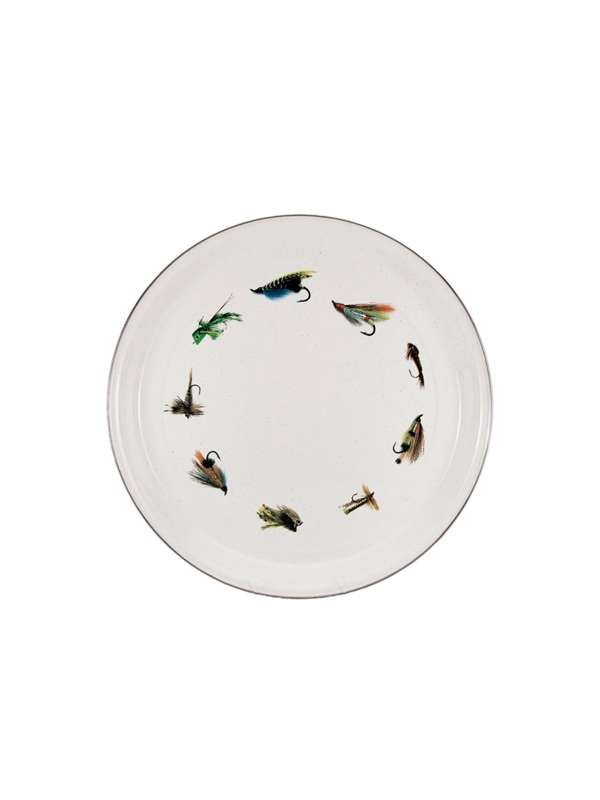 Enamelware Fly Fishing Medium Tray