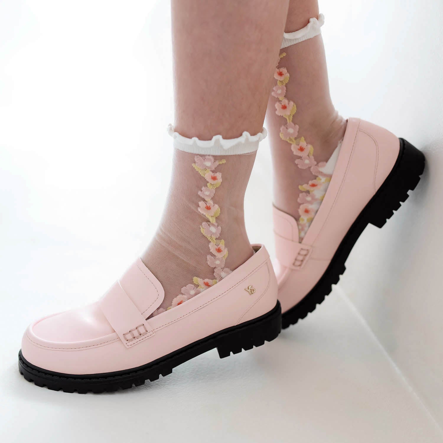 Miss Lydia Loafer In Pink – Kids