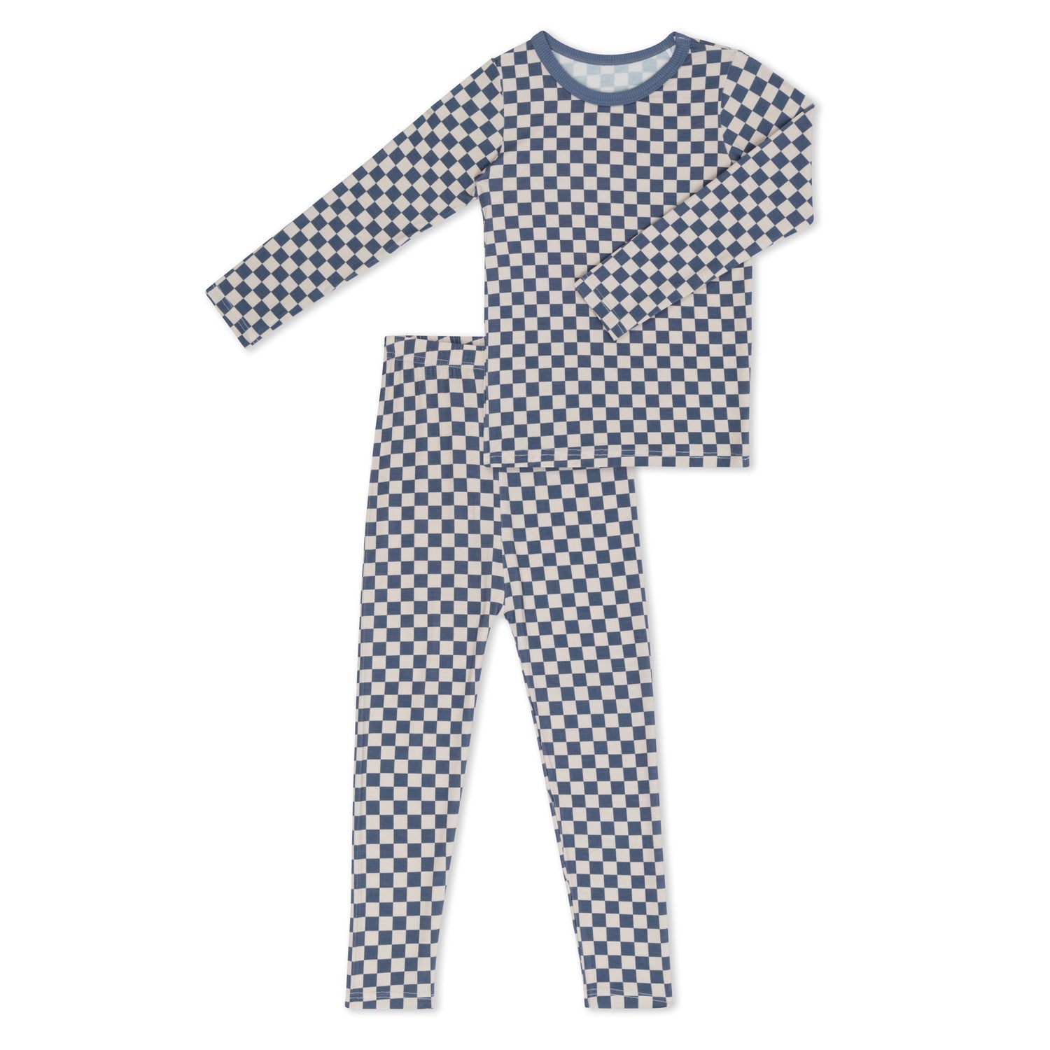 Checkers In Blue Jammies