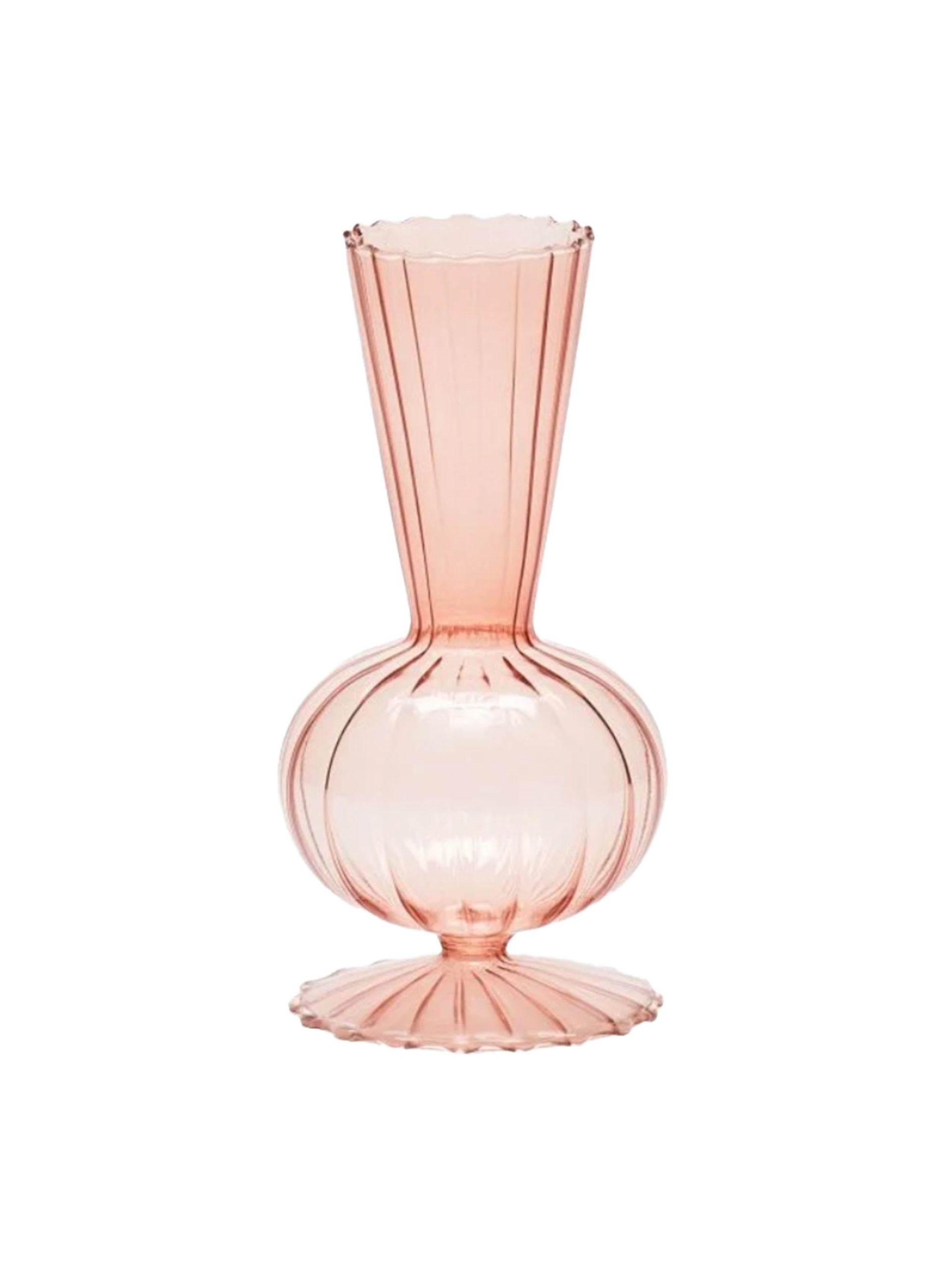 Kim Seybert Tess Bud Vase Blush