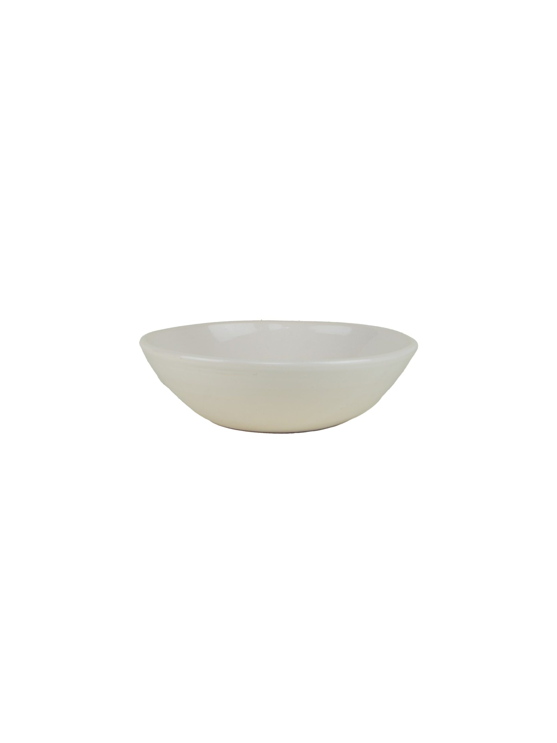 McQueen Pottery Milk White Pasta Bowl