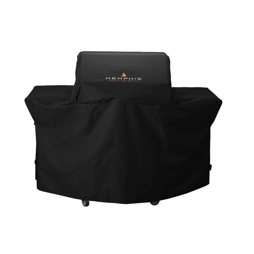 Memphis Grills Black Polyester Cover for Pro Cart Pellet Grill