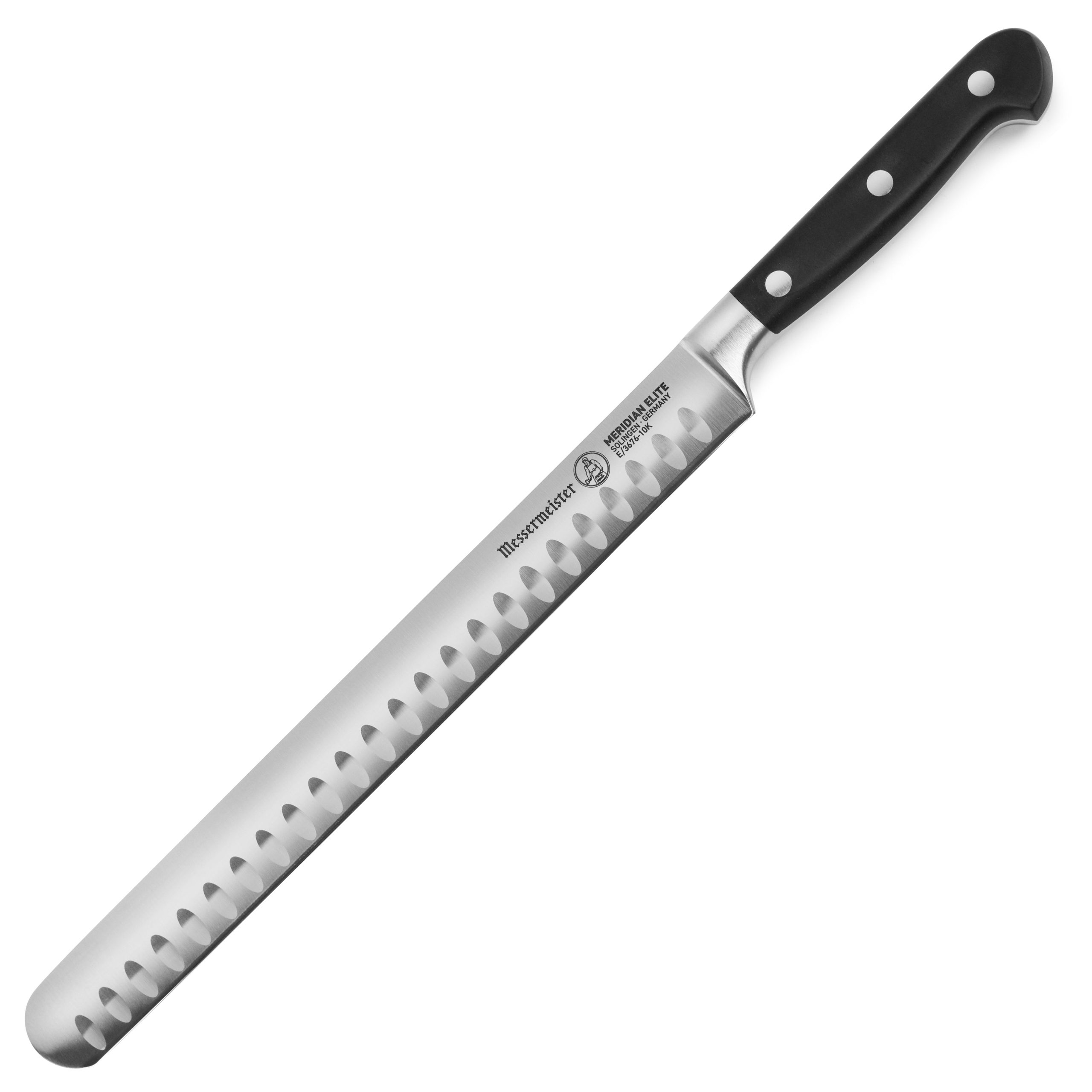 Messermeister Meridian Elite 10″ Hollow Edge Slicing Knife