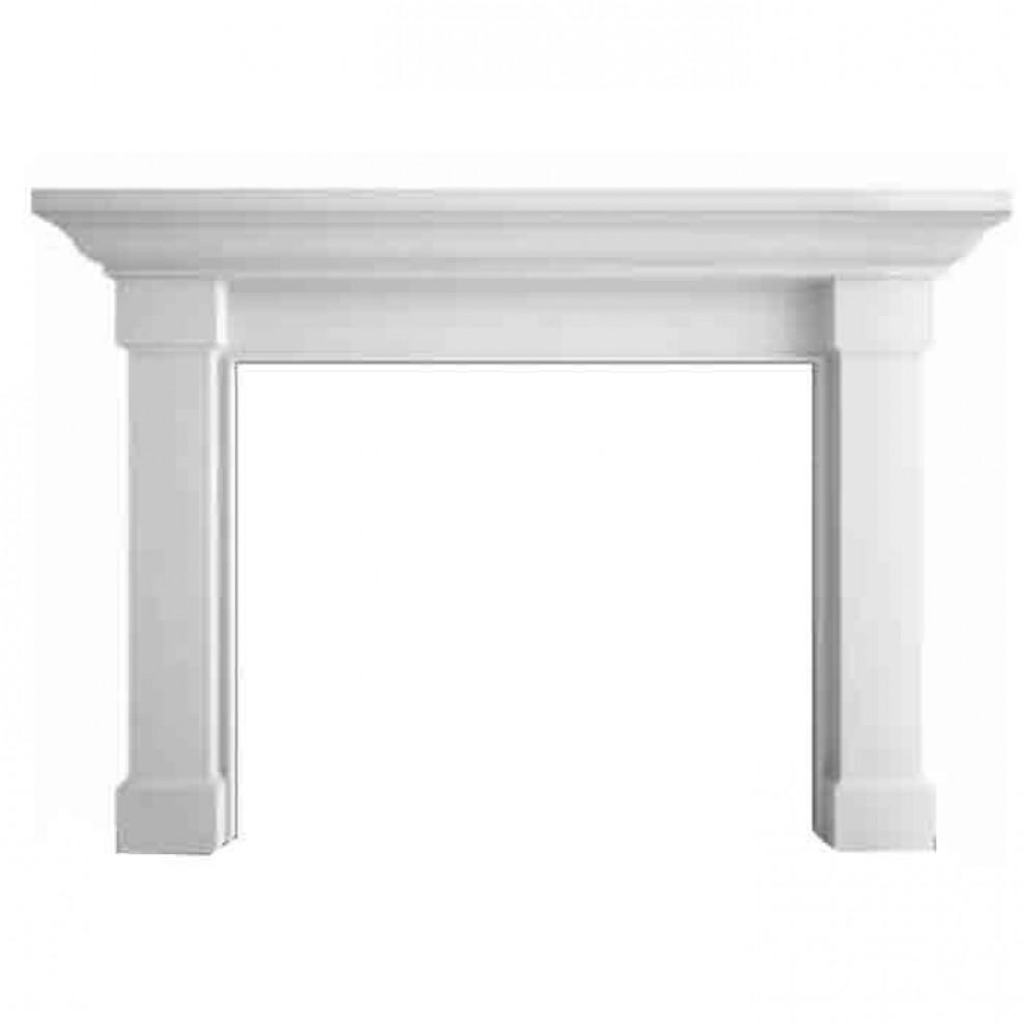 Monessen Kenwood 60″ Outside Width Primed MDF Flush Mantel