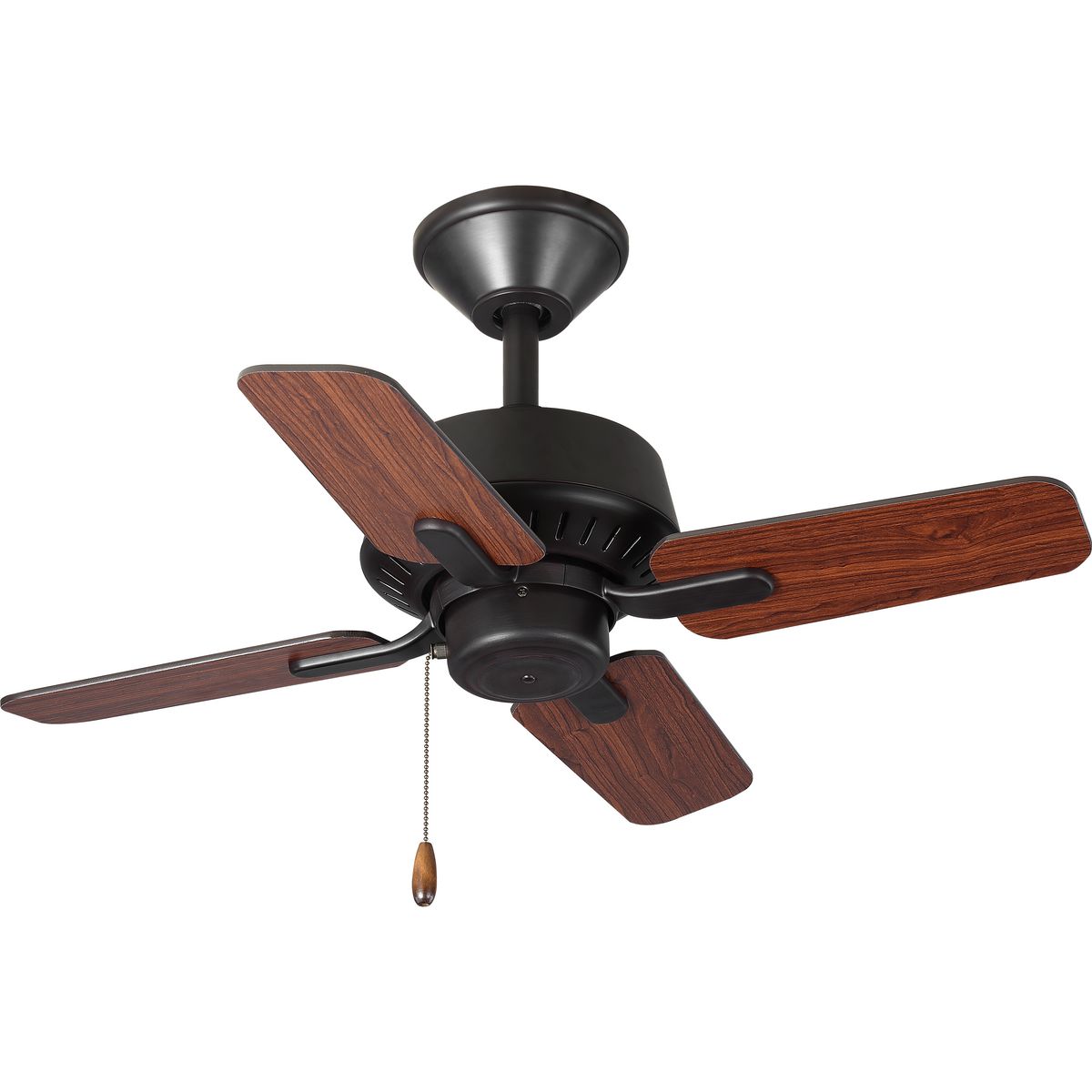 PROGRESS LIGHTING P250008-129 Drift Collection 32″ Four-Blade Ceiling Fan in Architectural Bronze