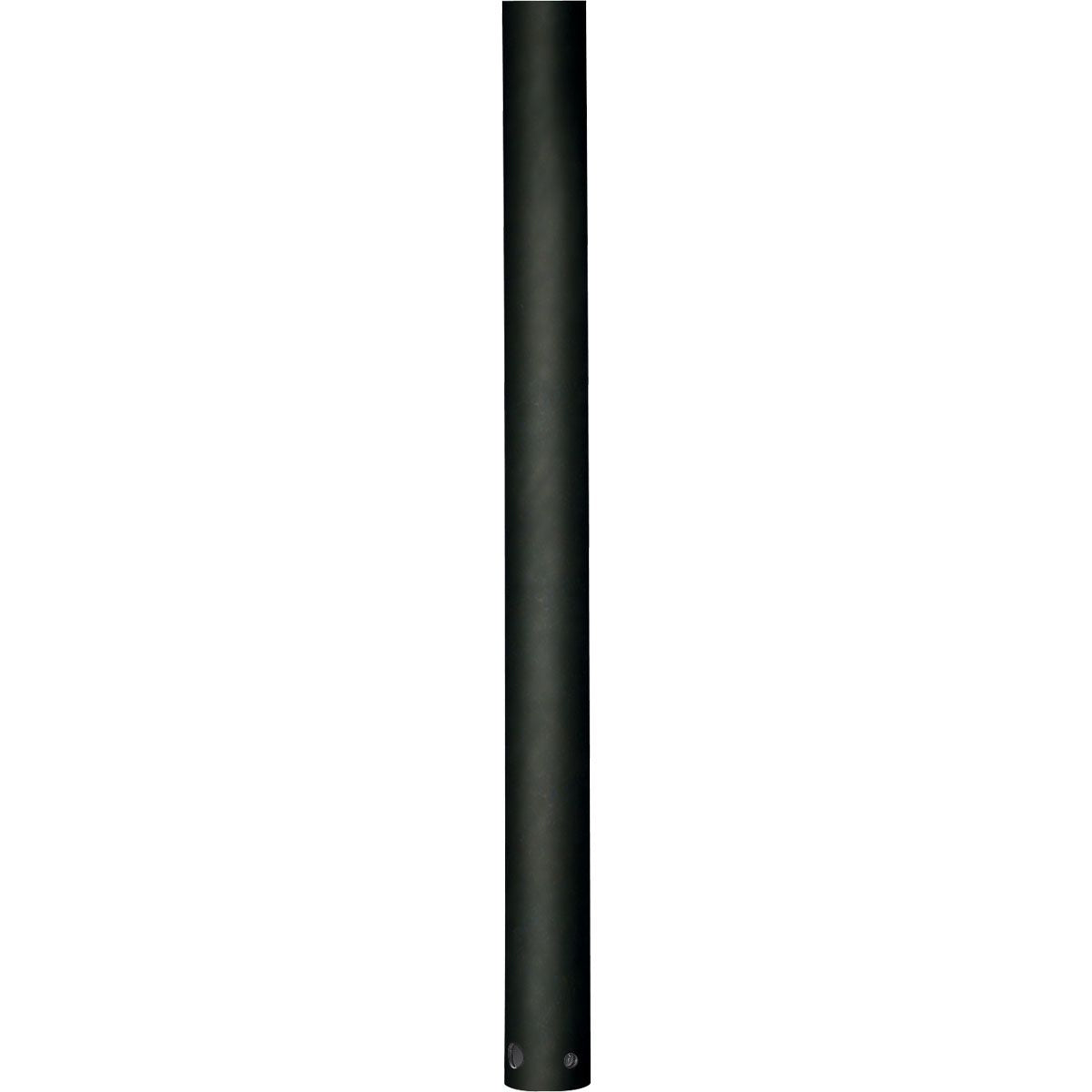 PROGRESS LIGHTING P2606-80 AirPro Collection 36 In. Ceiling Fan Downrod in Forged Black in Forged Black