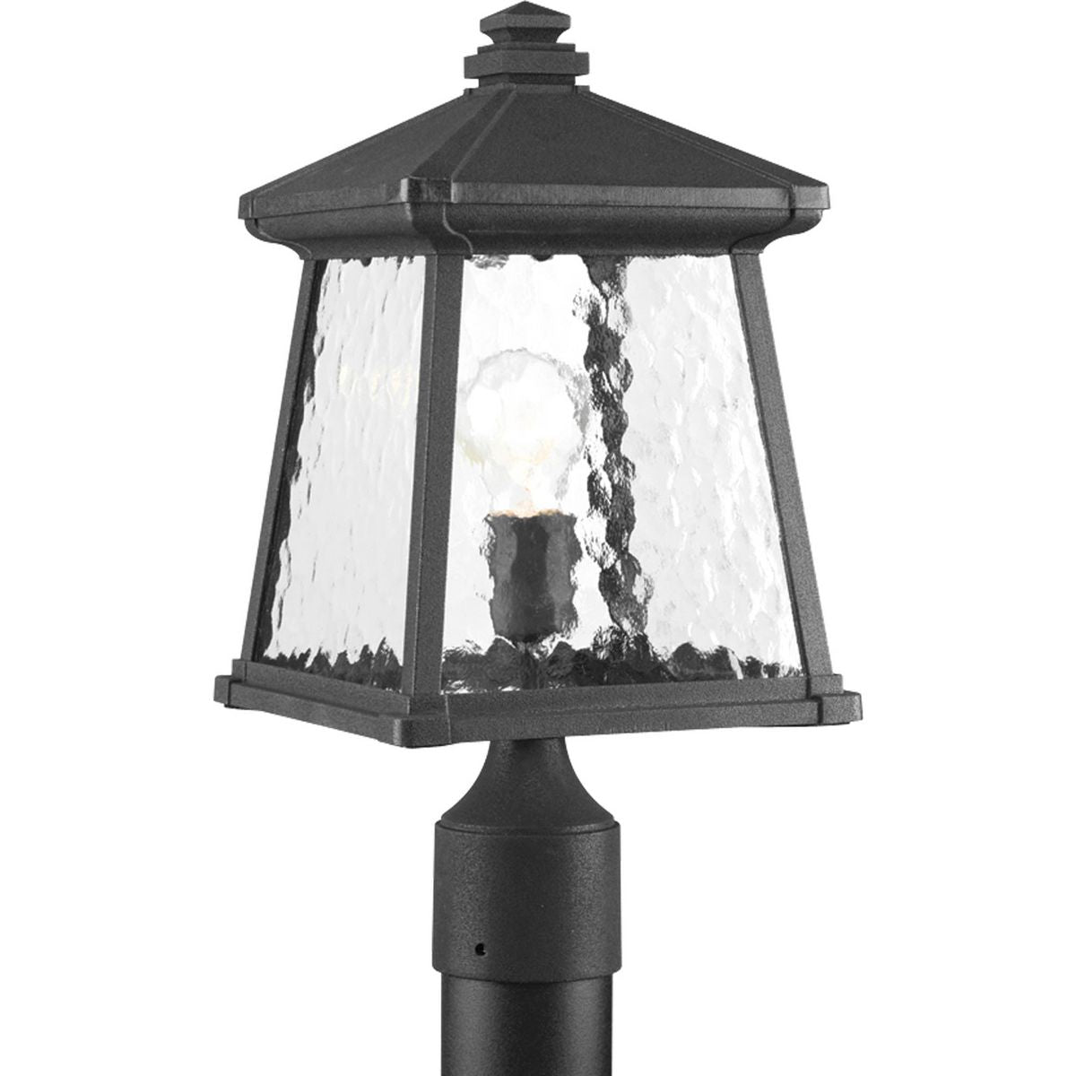 PROGRESS LIGHTING P5459-31 Mac Collection One-Light Post Lantern in Textured Black