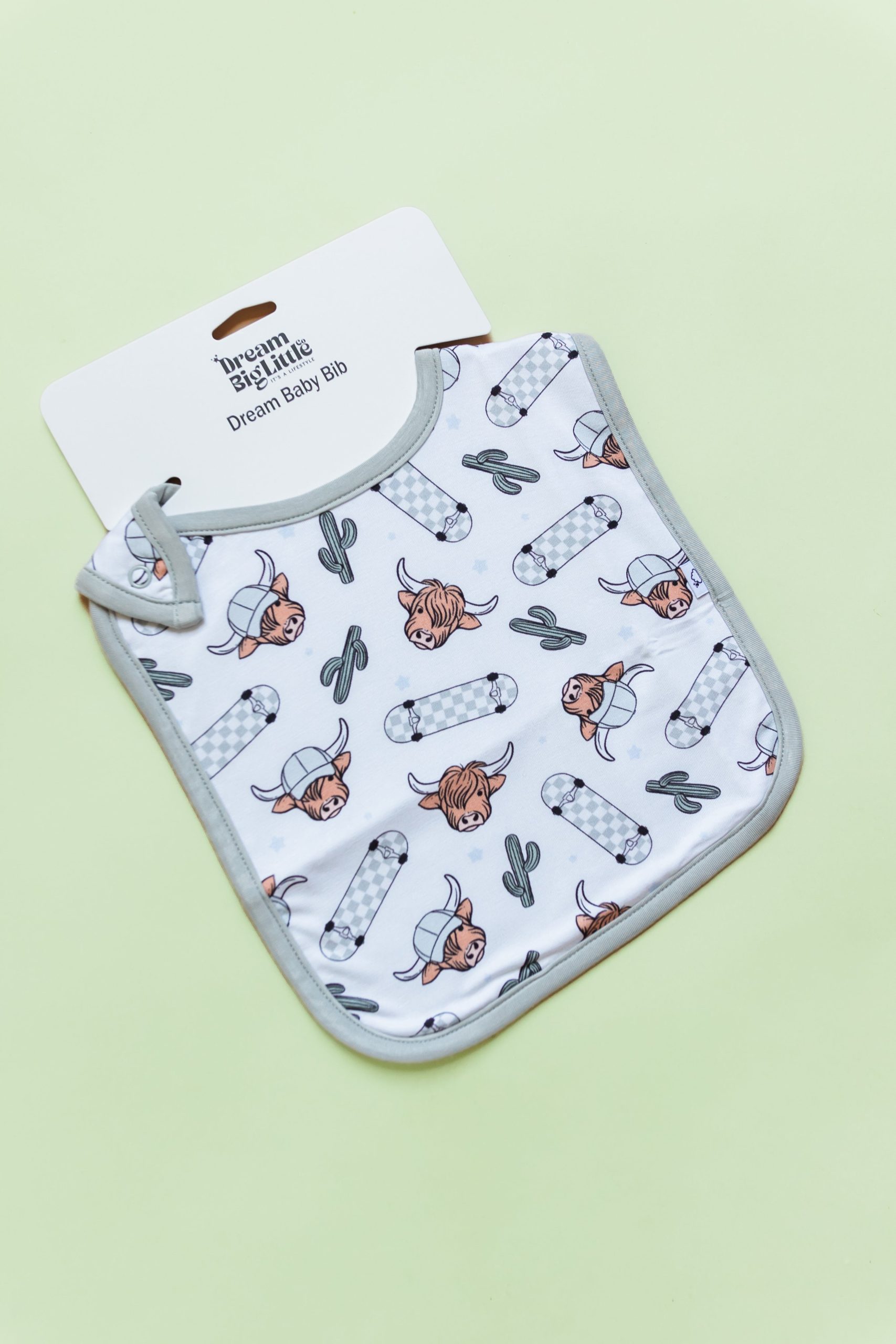 Exclusive Moo-ving Fast Dream Baby Bib