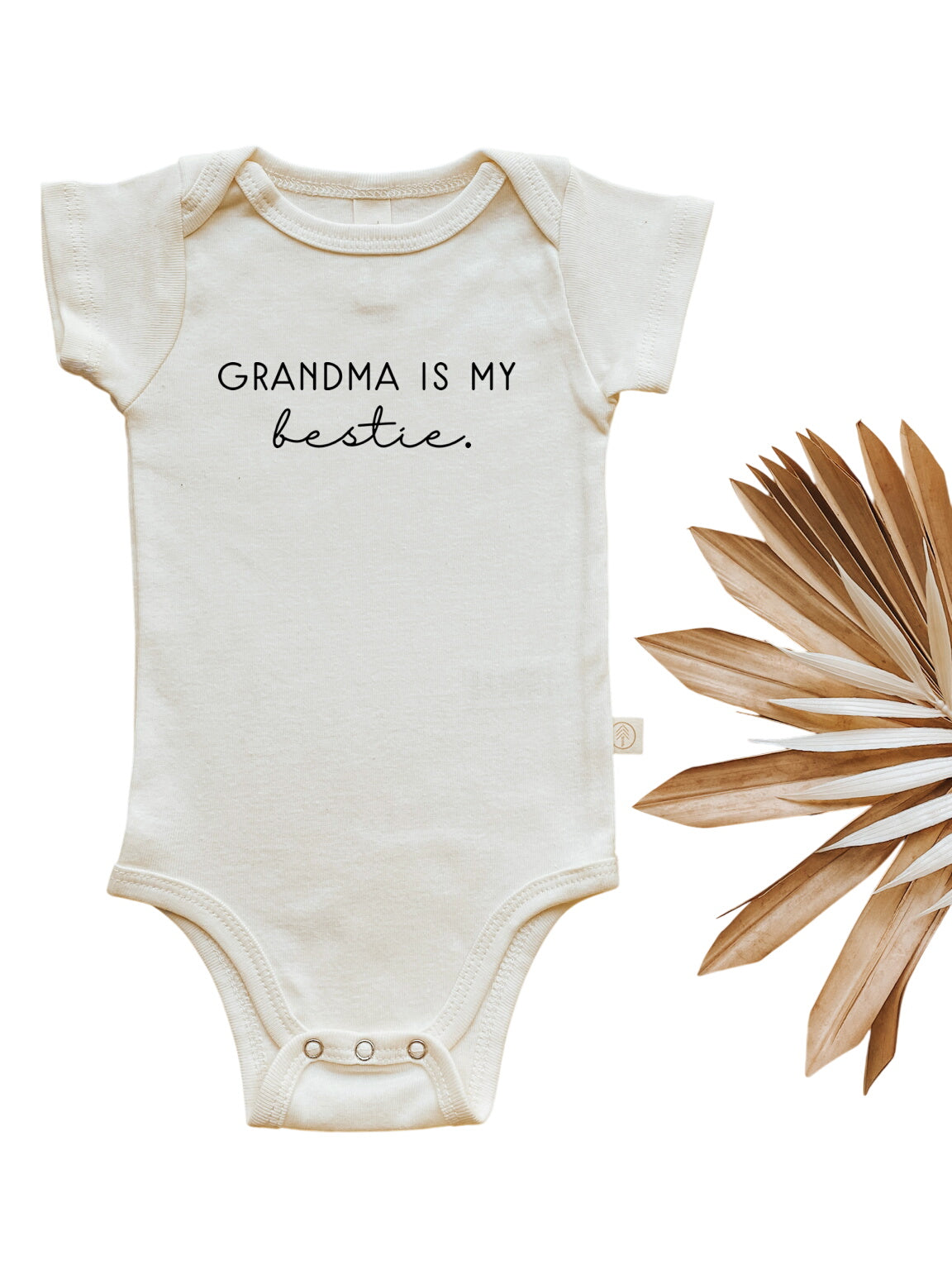 Grandma Is My Bestie – Organic Cotton Bodysuit