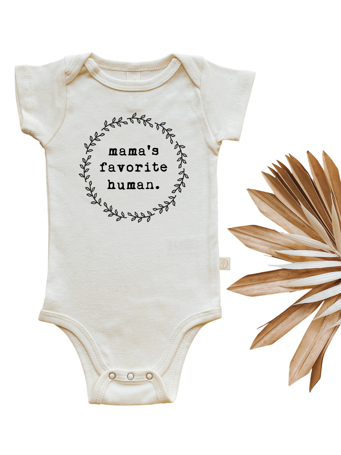 Mama’s Favorite Human – Organic Cotton Bodysuit