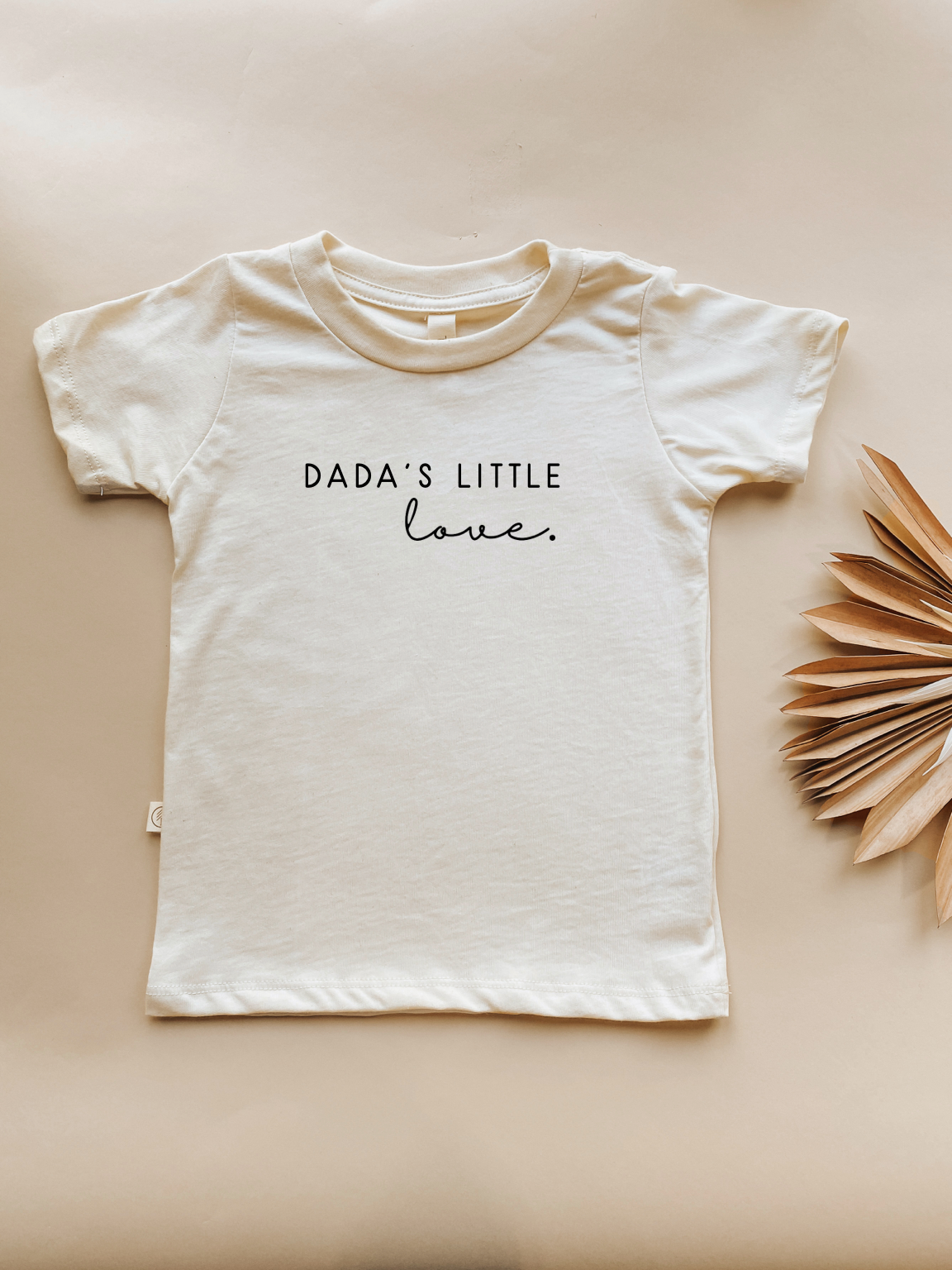 Dada’s Little Love – Organic Cotton Kids Graphic Tee