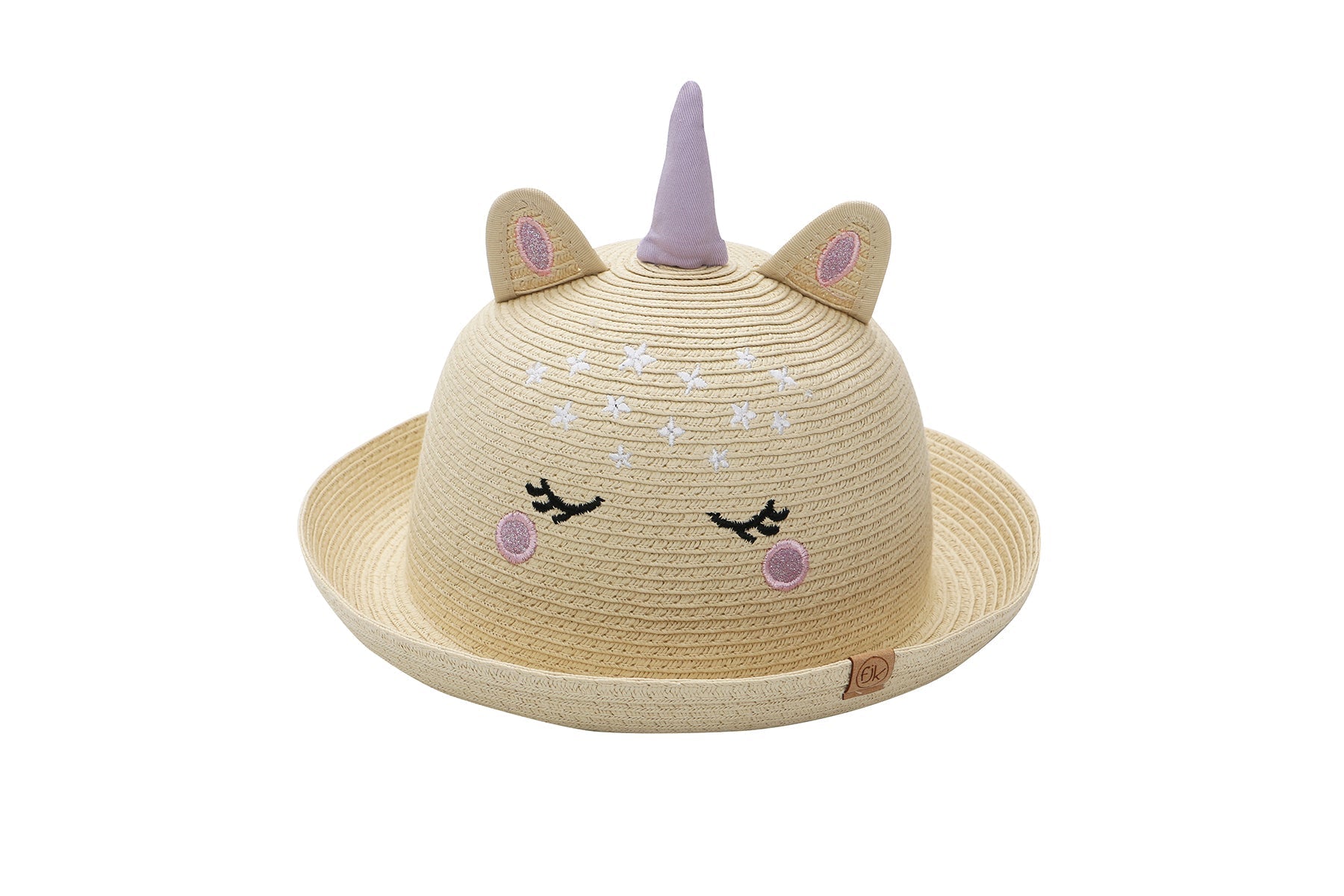 Toddler/kids Straw Hat – Unicorn