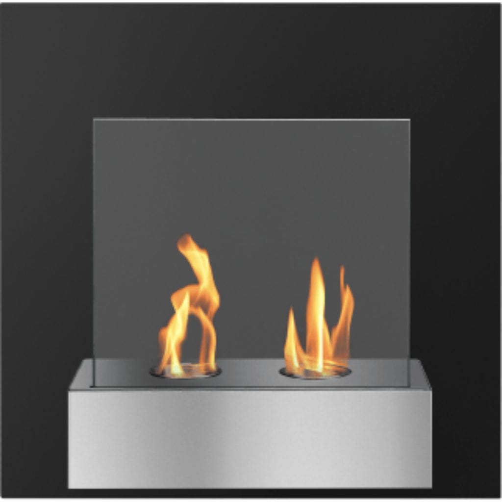 The Bio Flame 24″ Pure Wall Mounted Ethanol Fireplace