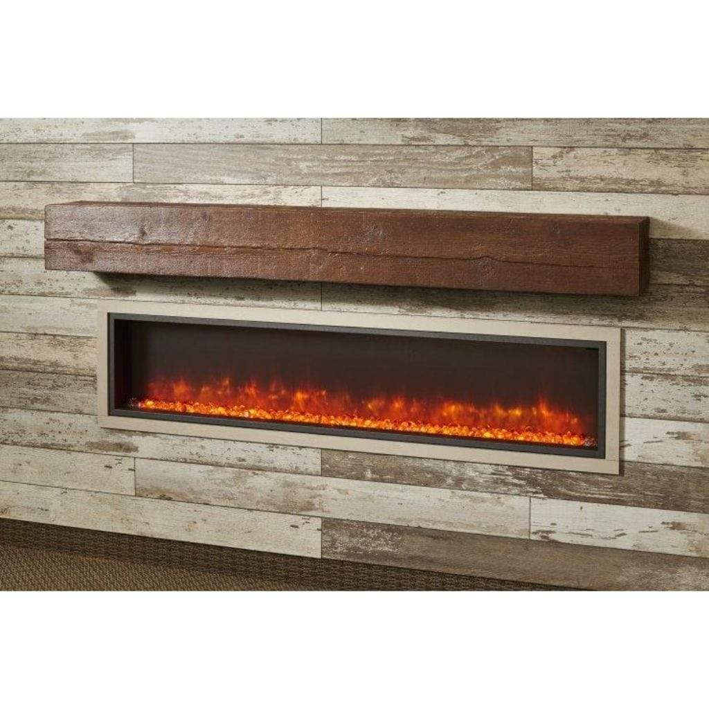 The Outdoor GreatRoom Company 60″/72″ Gallery Non-Combustible Linear Supercast Mantel Shelf