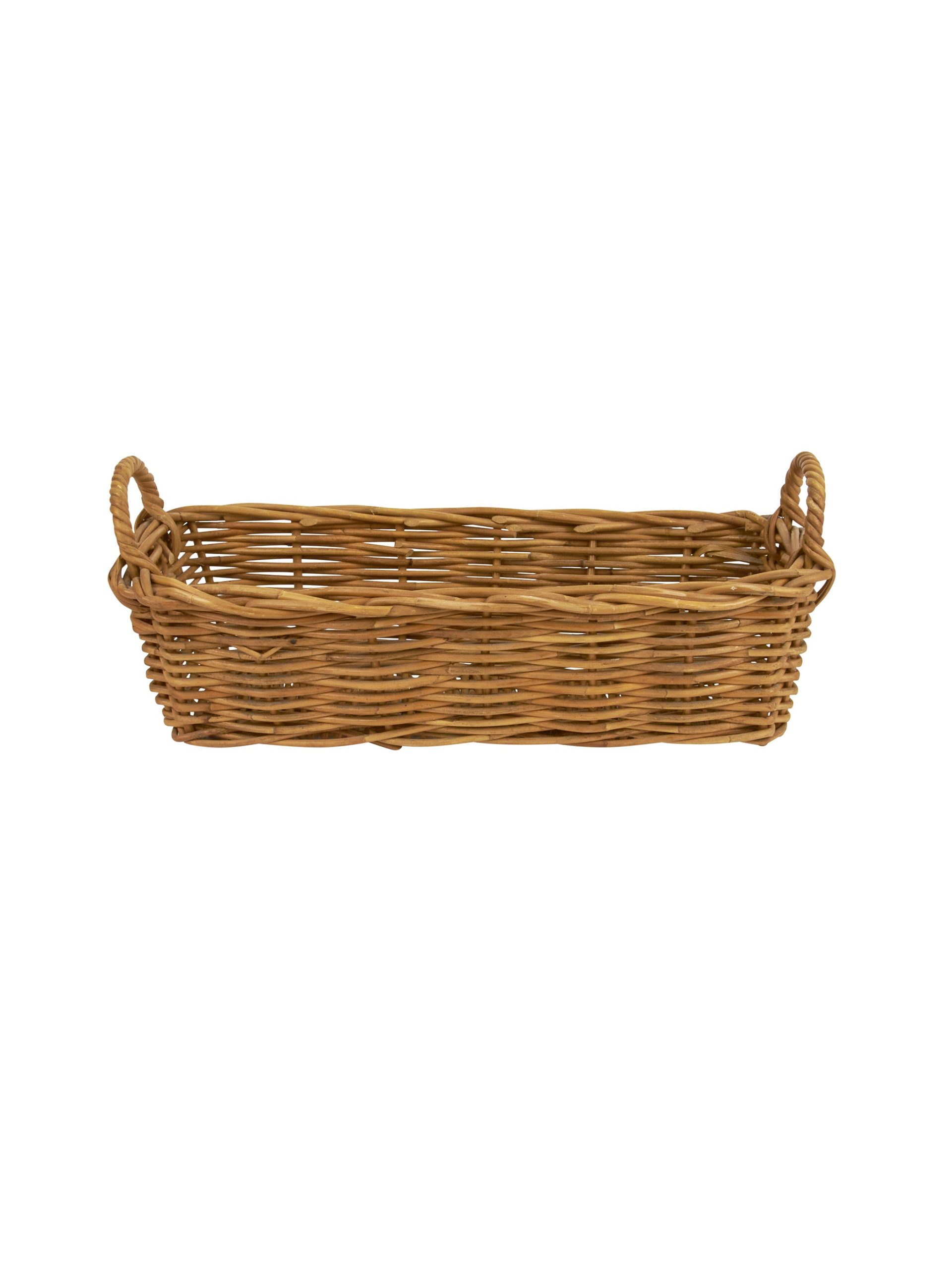 Vintage Australian Wicker Handled Bread Basket