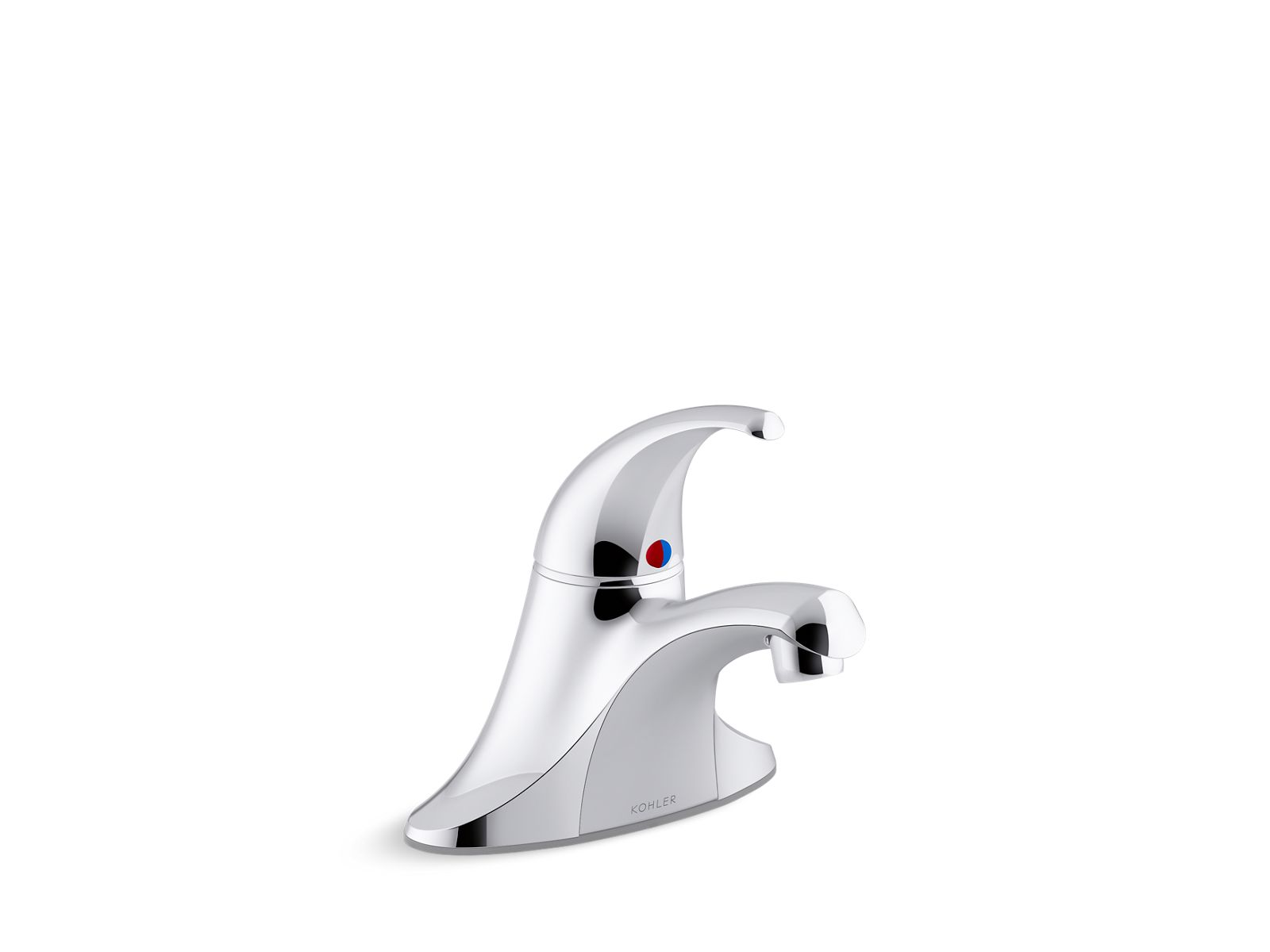 KOHLER K-15198-4ATA Coralais Single-handle centerset lavatory faucet, 0.35 gpm