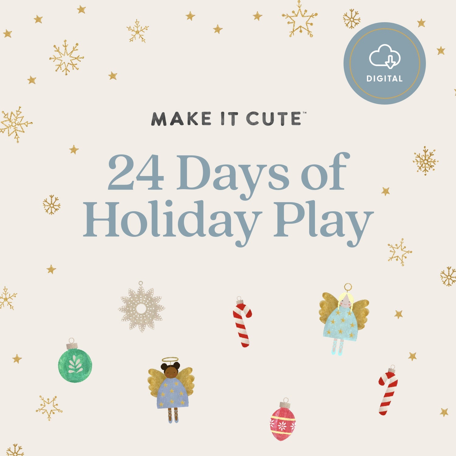 Make It Magical: 24 Invitations For Holiday Play Advent Calendar *digital Download*